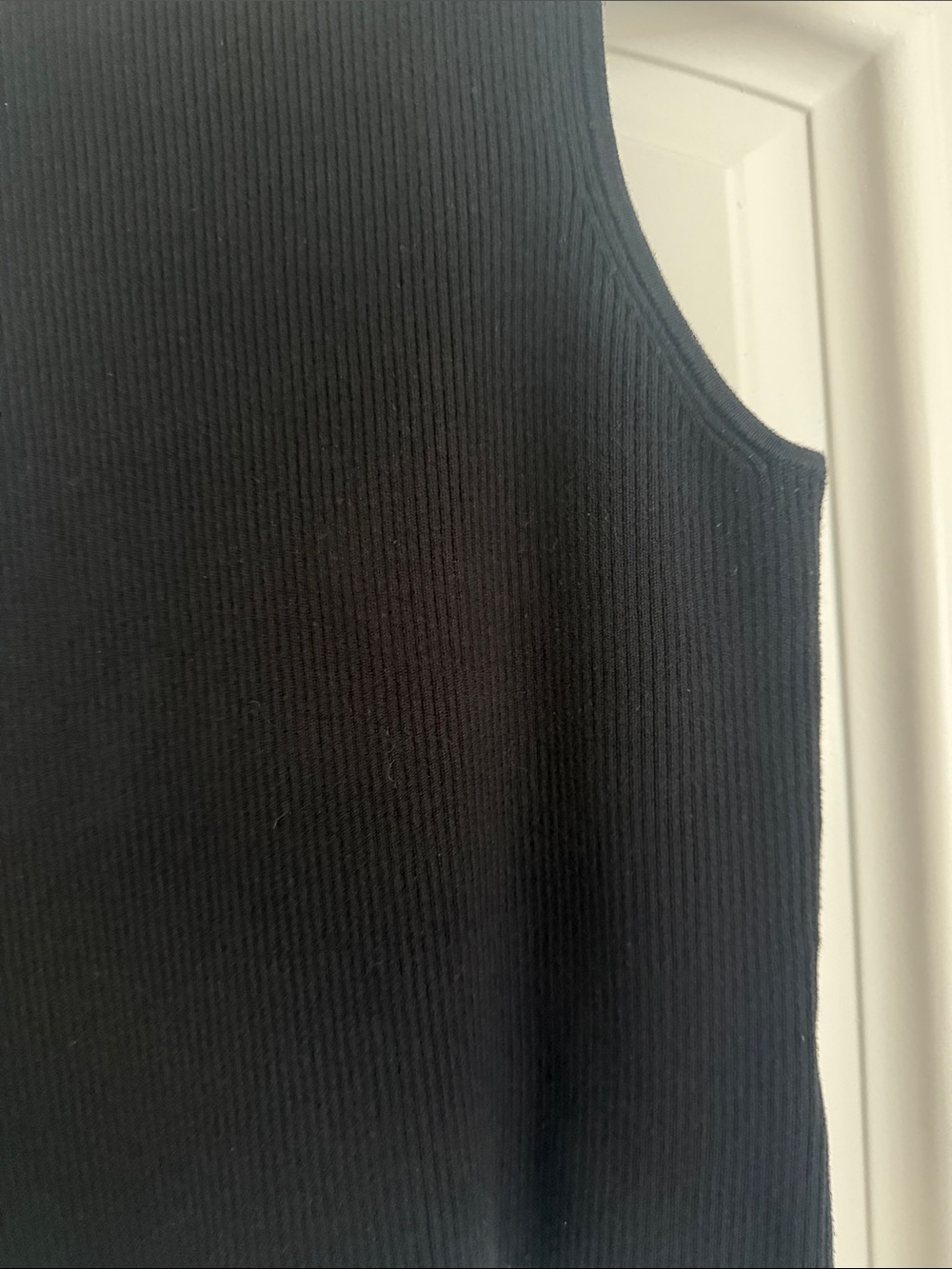 Reformation Black Ribbed Tank - Picture 2 of 4